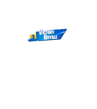 Fortnite Nyertes minta fekete pólón