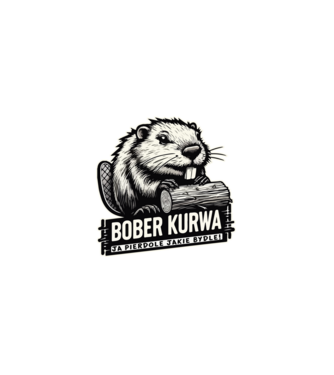 Bober Kurwa minta fekete pólón