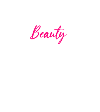 Beauty is my business minta fekete pólón
