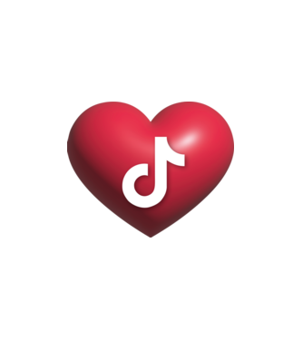 Tiktok minta fehér pólón