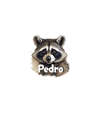 Pedro minta fehér pólón