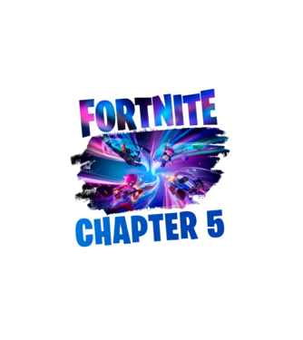 Fortnite minta fehér pólón