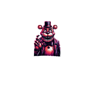 Freddy Fazbear minta türkiz pólón