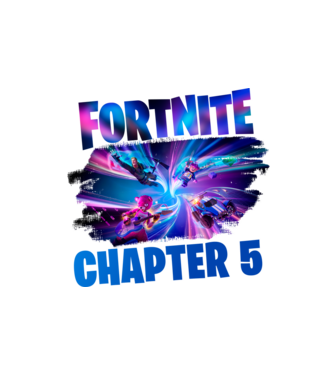 Fortnite - Chapter 5 minta homokszín pólón