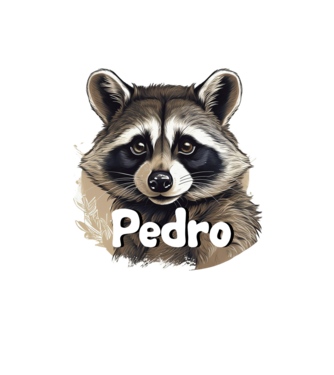 Pedro minta homokszín pólón