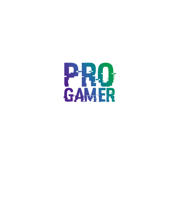 PRO GAMER minta világos rózsaszín pólón