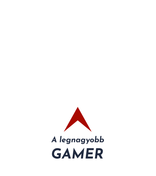A legnagyobb gamer minta világos rózsaszín pólón