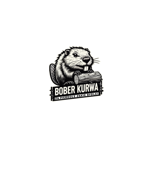 Bober Kurwa minta fekete pólón