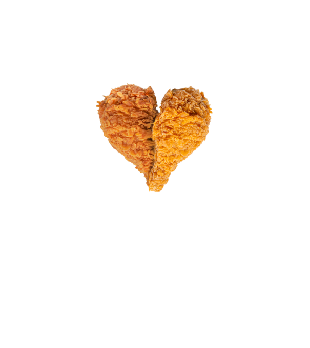 Rántott Csirkecomb <3 minta fehér pólón