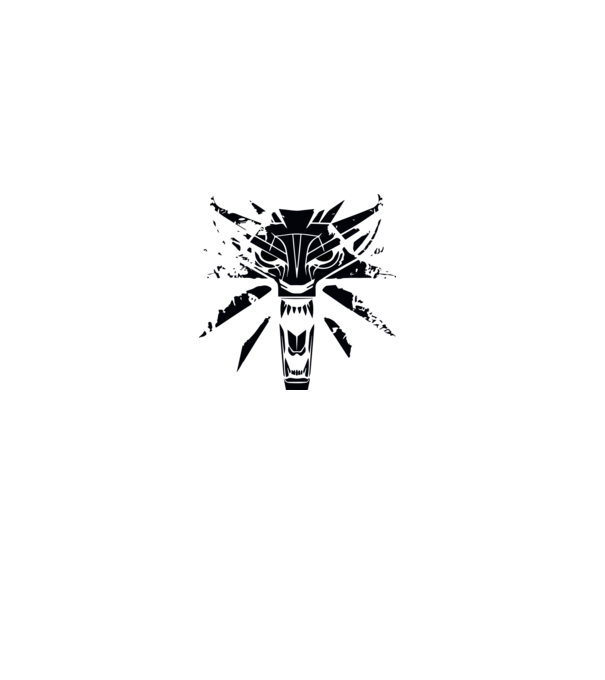 Witcher - Vaják minta piros pólón