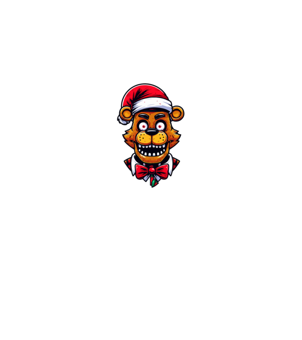 Five nights at Freddy's Karácsonyi minta minta királykék pólón