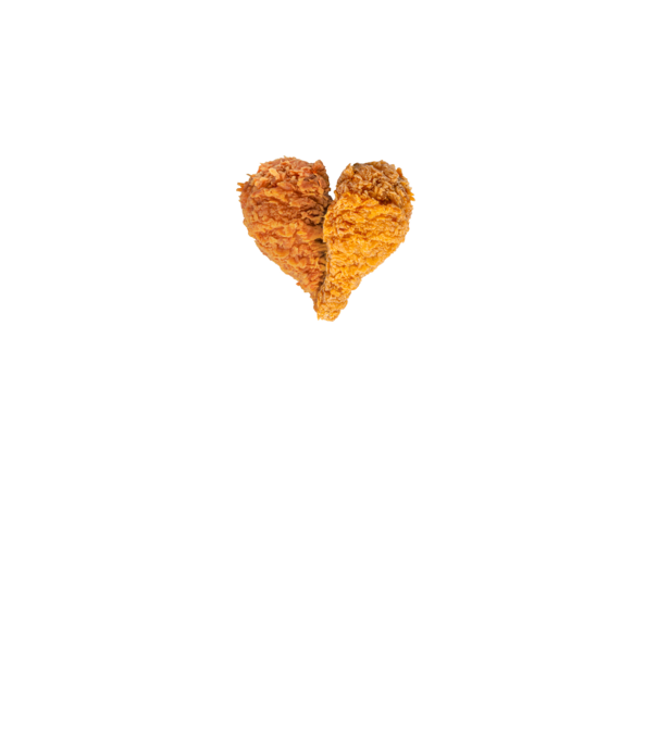 Rántott Csirkecomb <3 minta fehér pólón
