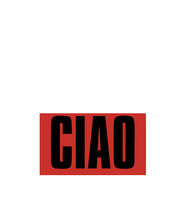 Bella Ciao - Nagy Pénzrablás - Money Heist - La Casa de Papel minta fehér pólón