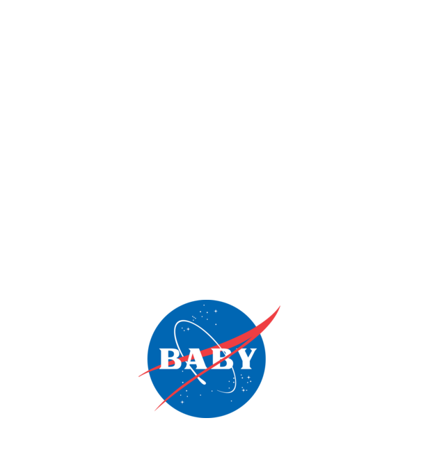 NASABABY minta világos rózsaszín pólón