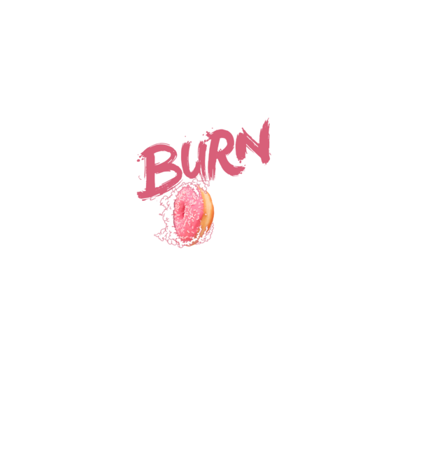 Burn Out minta fekete pólón