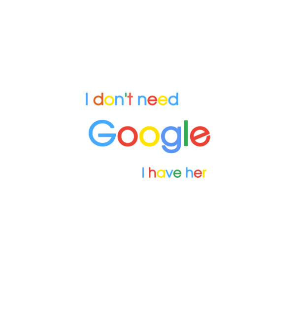 google minta fekete pólón
