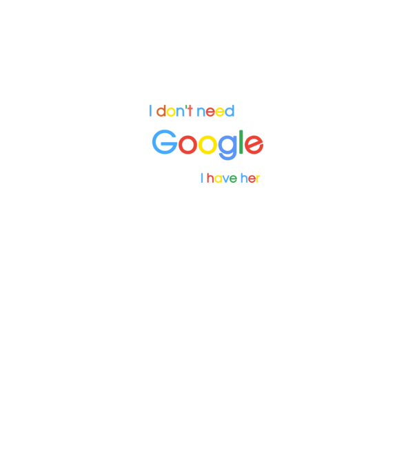 google minta fekete pólón