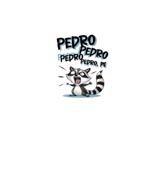 Pedro Pedro Pedro Pedro, Pé minta fehér pólón