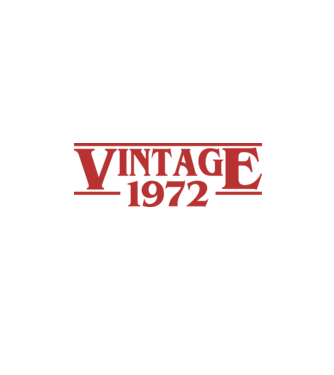 Stranger things vintage 1972 minta fekete pólón