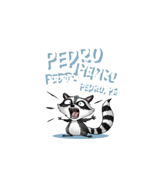 Pedro Pedro Pedro Pedro, Pé minta fehér pólón