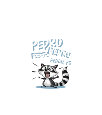 Pedro Pedro Pedro Pedro, Pé minta fekete pólón