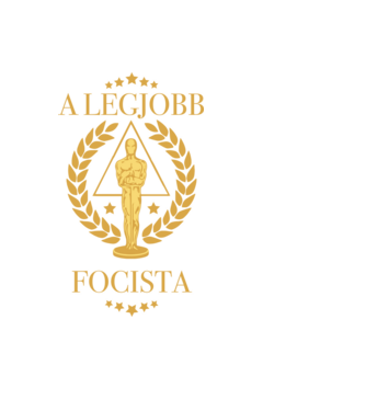Oscar - A legjobb focista minta fekete pólón