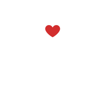 I love Apa minta fekete pólón