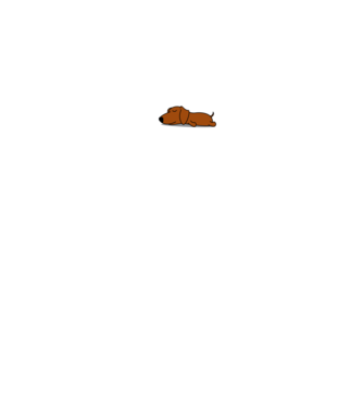 Just Do it Dachshund minta fekete pólón
