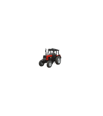 Fasza gyerek MTZ traktoron - fehér szöveggel minta fekete pólón