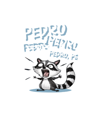 Pedro Pedro Pedro Pedro, Pé minta fehér pólón