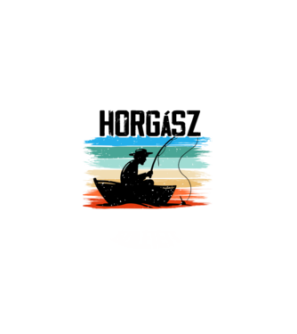 A legjobb horgász májusban született - fehér minta fehér pólón