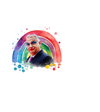 Pride 2025 minta világoskék pólón
