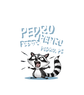 Pedro Pedro Pedro Pedro, Pé minta fehér pólón