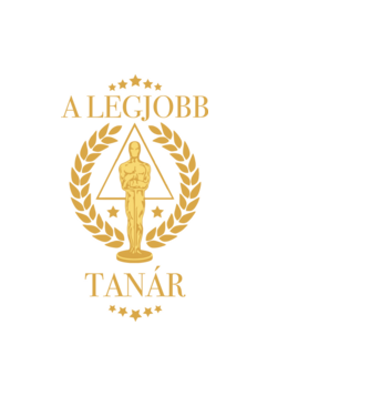 Oscar - A legjobb tanár minta fekete pólón