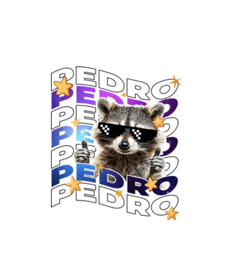 Pedro Pedro star minta fehér pólón