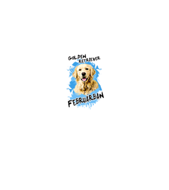 Az igazi GOLDEN RETRIEVER gazdik FEBRUÁRban születnek minta farmerkék pólón