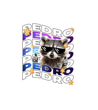 Pedro Pedro star minta fehér pólón