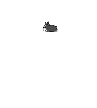 Just Do it Boston terrier minta fekete pólón