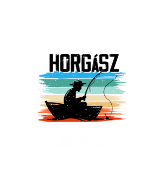 A legjobb horgász márciusban született - fehér minta fehér pólón
