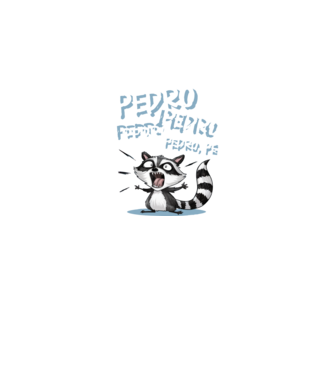 Pedro Pedro Pedro Pedro, Pé minta fekete pólón