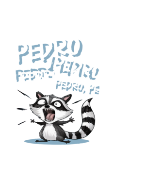 Pedro Pedro Pedro Pedro, Pé minta fehér pólón