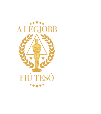 Oscar - A legjobb fiú tesz minta világoskék pólón