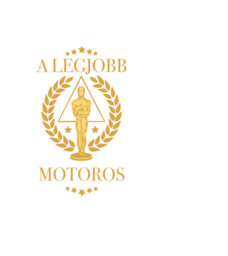 Oscar - A legjobb motoros minta fehér pólón
