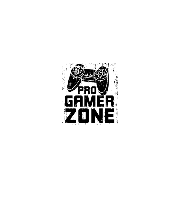 Pro Gamer Zone minta fekete pólón