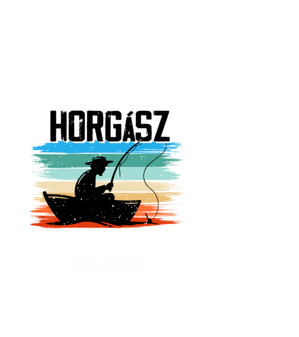 A legjobb horgász novemberben született - fehér minta fehér pólón