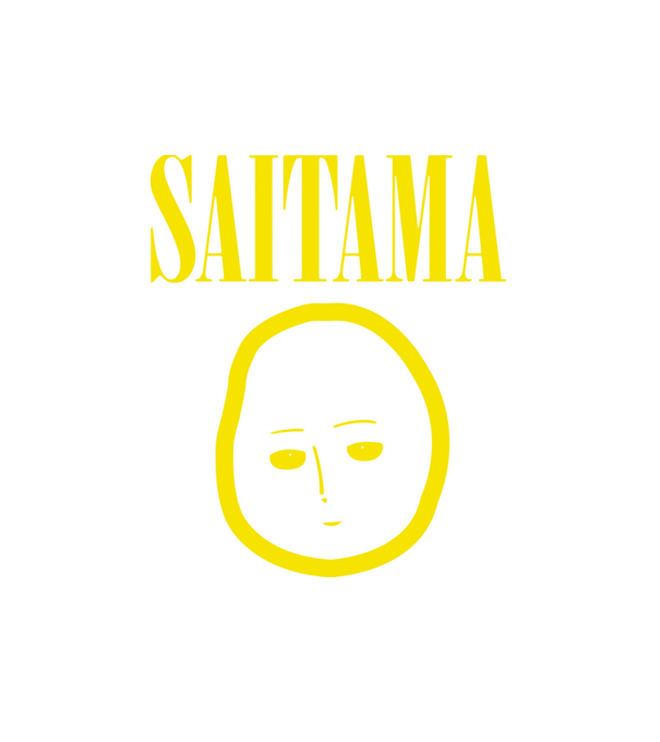 Saitama - Nirvana minta fehér pólón