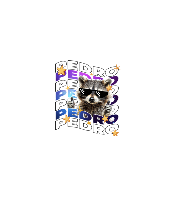 Pedro Pedro star minta fehér pólón