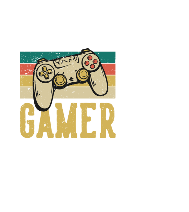 Retro gamer minta fekete pólón