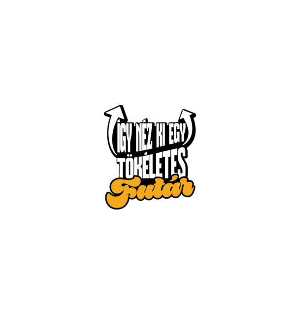 Így néz ki egy tökéletes Futár minta fekete pólón