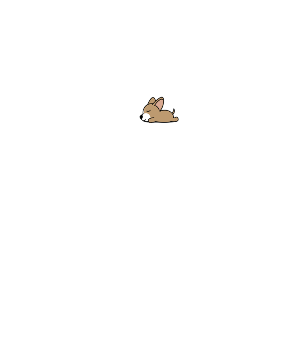 Just Do it Chiuahua minta fekete pólón